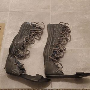 Free people gladiator sandals size 39